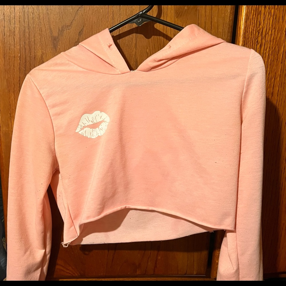 Crop top hoodie